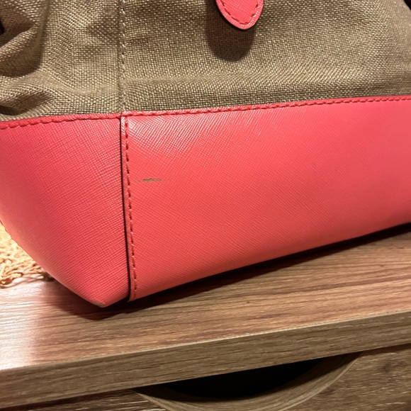 Kate Spade Burlap Crossbody/Shoulder Bag - Picture 6 of 6